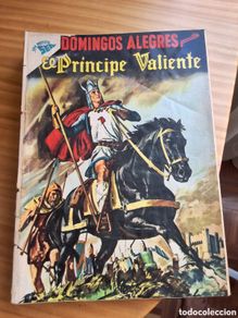 Giornalini: Domingos alegres Principe Valiente numero 160 (21-4-1957) edita novaro SEA